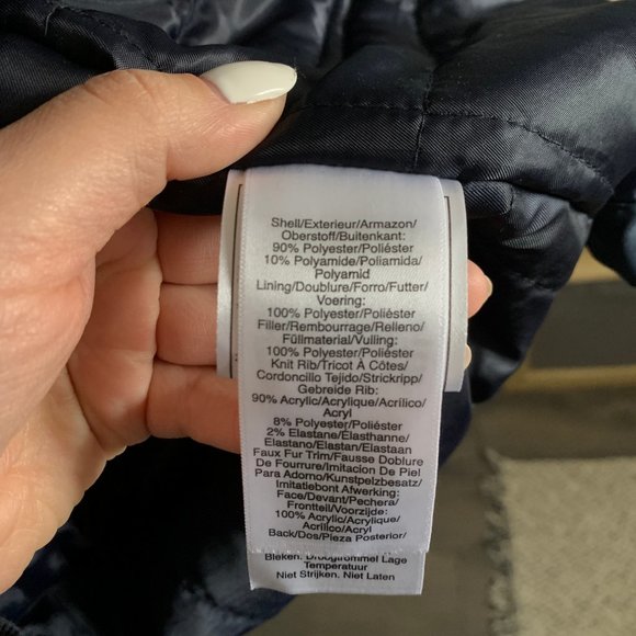 DKNY Faux-Fur Anorak Jacket (Size Small) - Picture 7 of 11